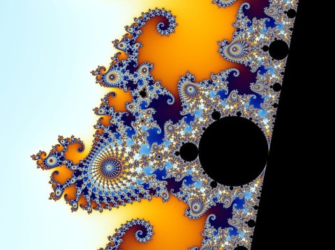 Seahorse part of Mandelbrot set